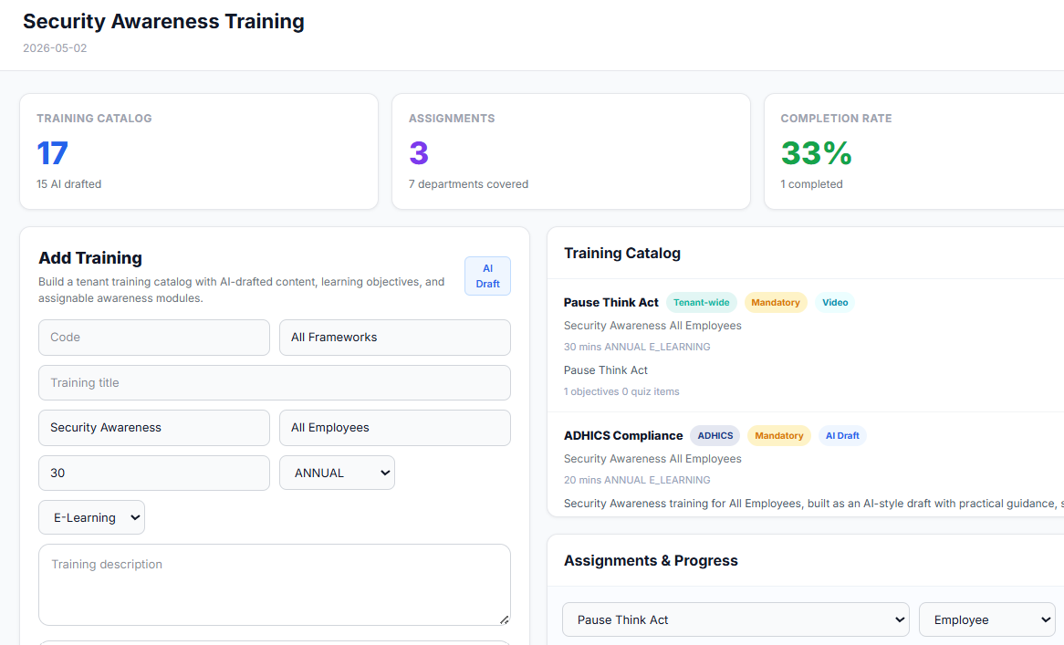 Security Awareness preview